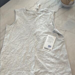 lululemon athletica Gray Muscle Tee